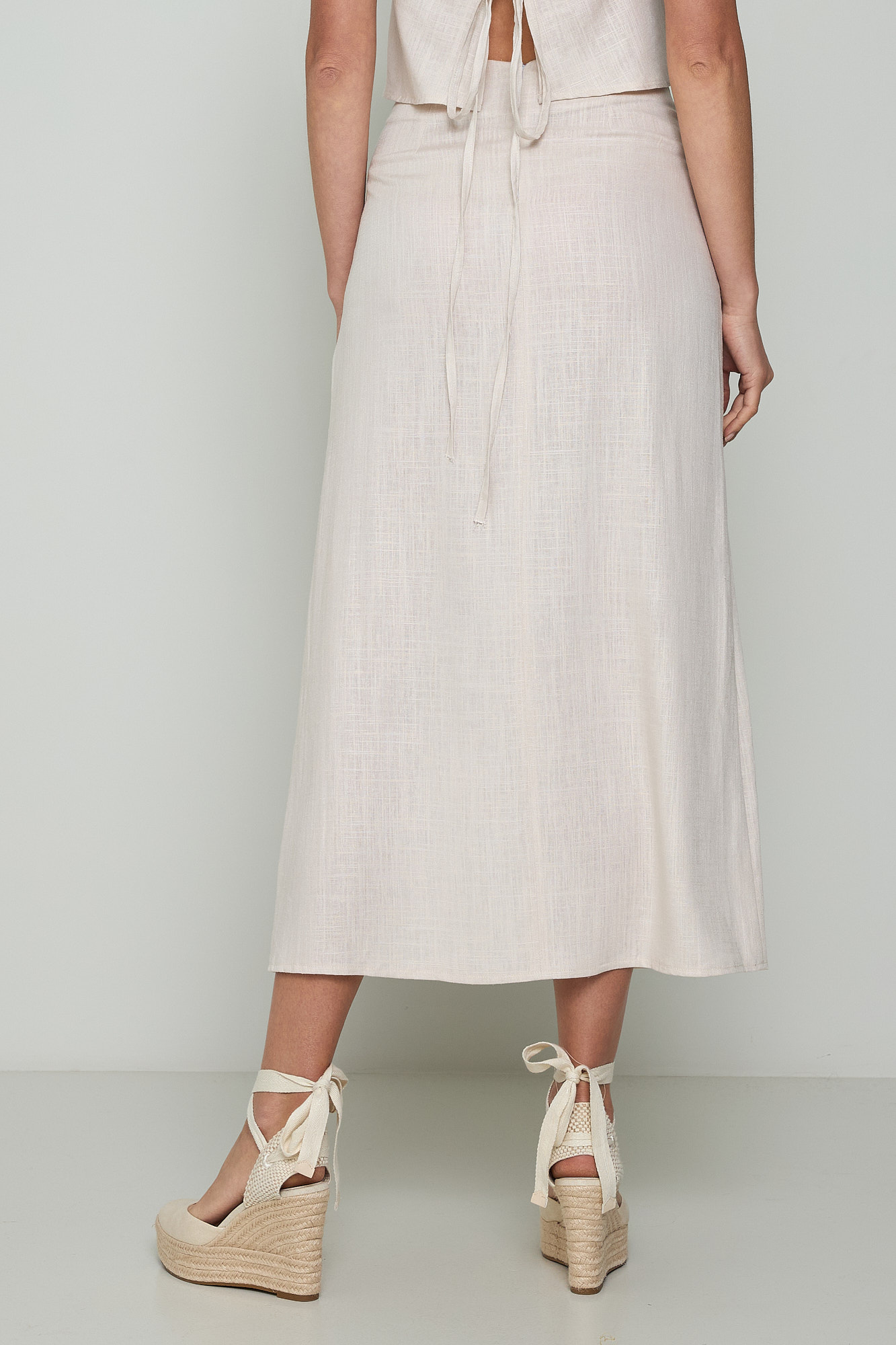 Picture of Linen maxi skirt