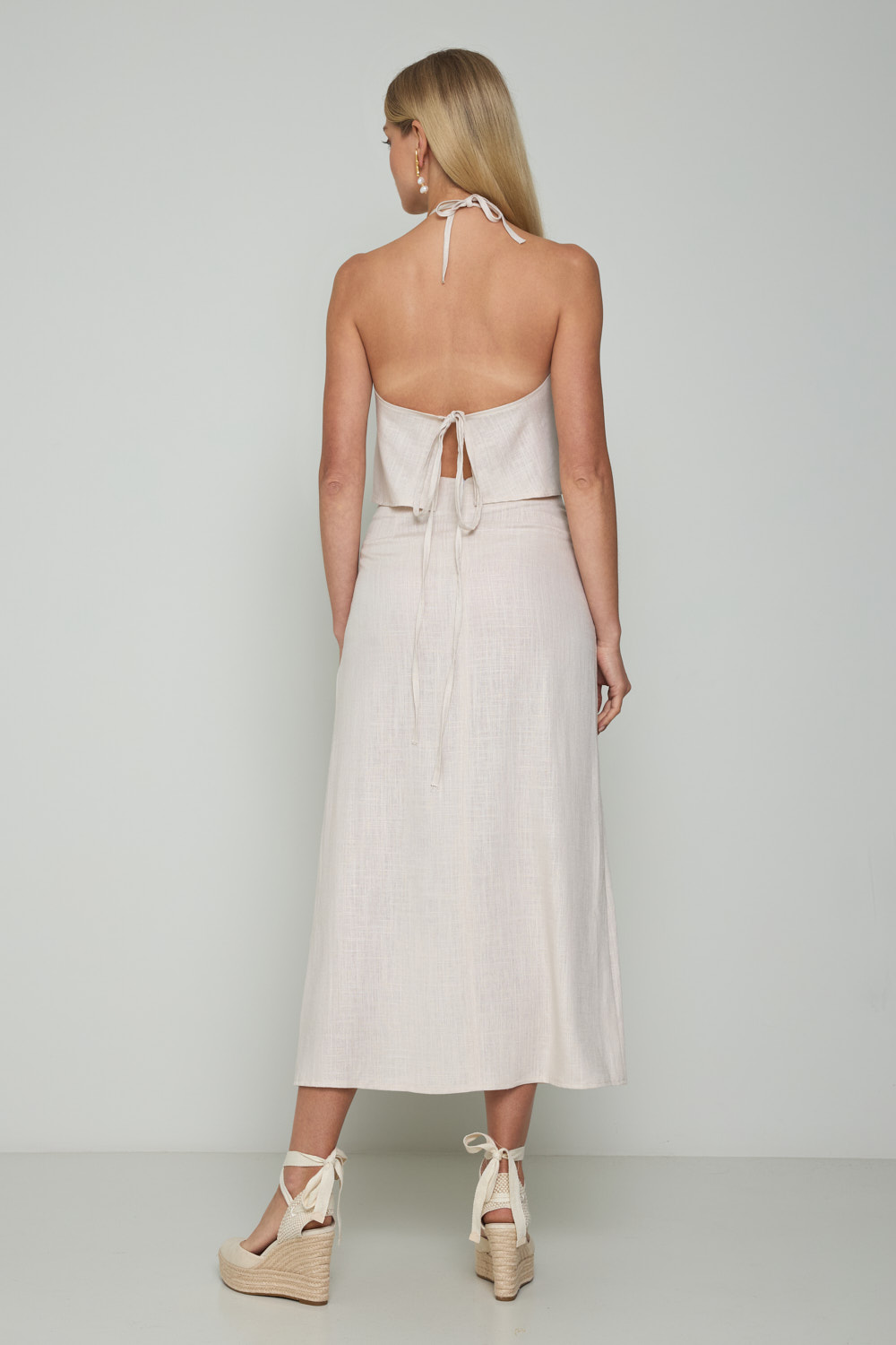 Picture of Linen maxi skirt