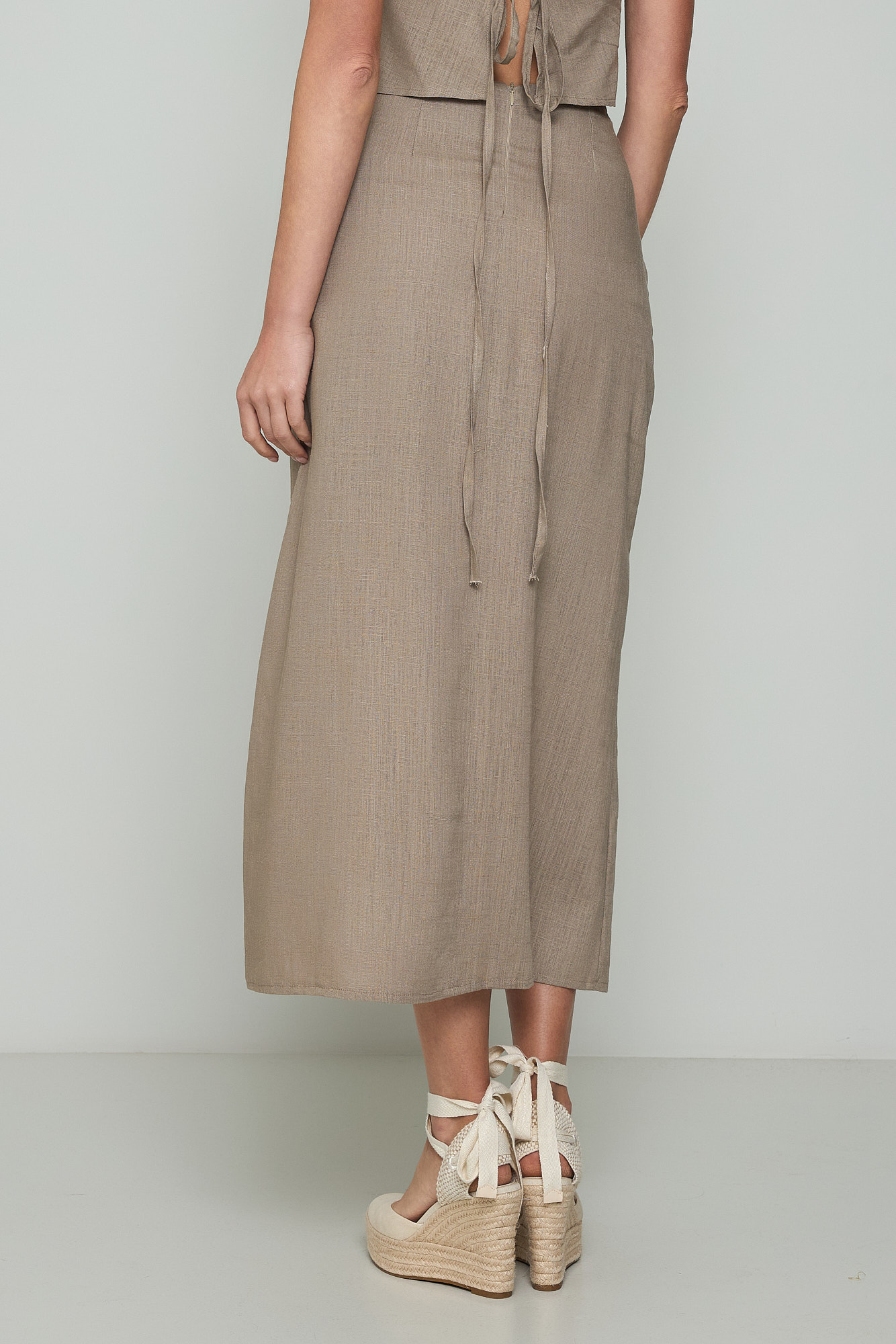 Picture of Linen maxi skirt