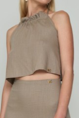 Picture of Linen maxi skirt