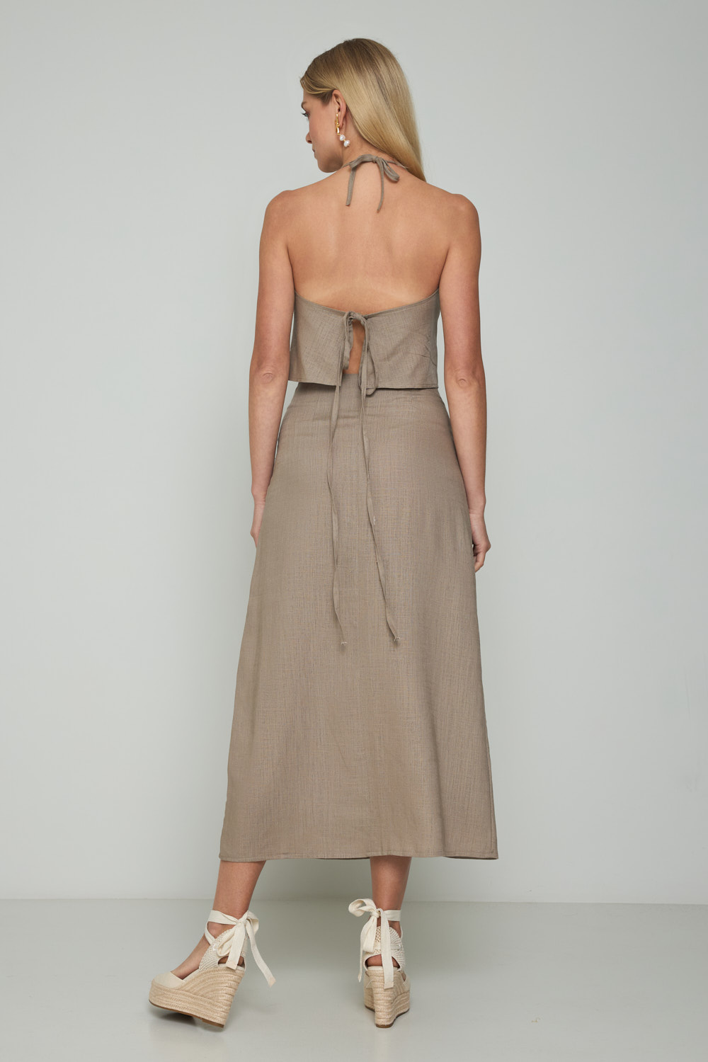 Picture of Linen maxi skirt