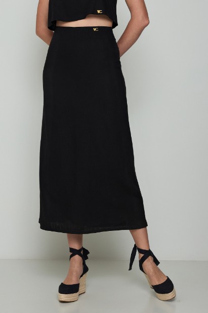 Picture of Linen maxi skirt