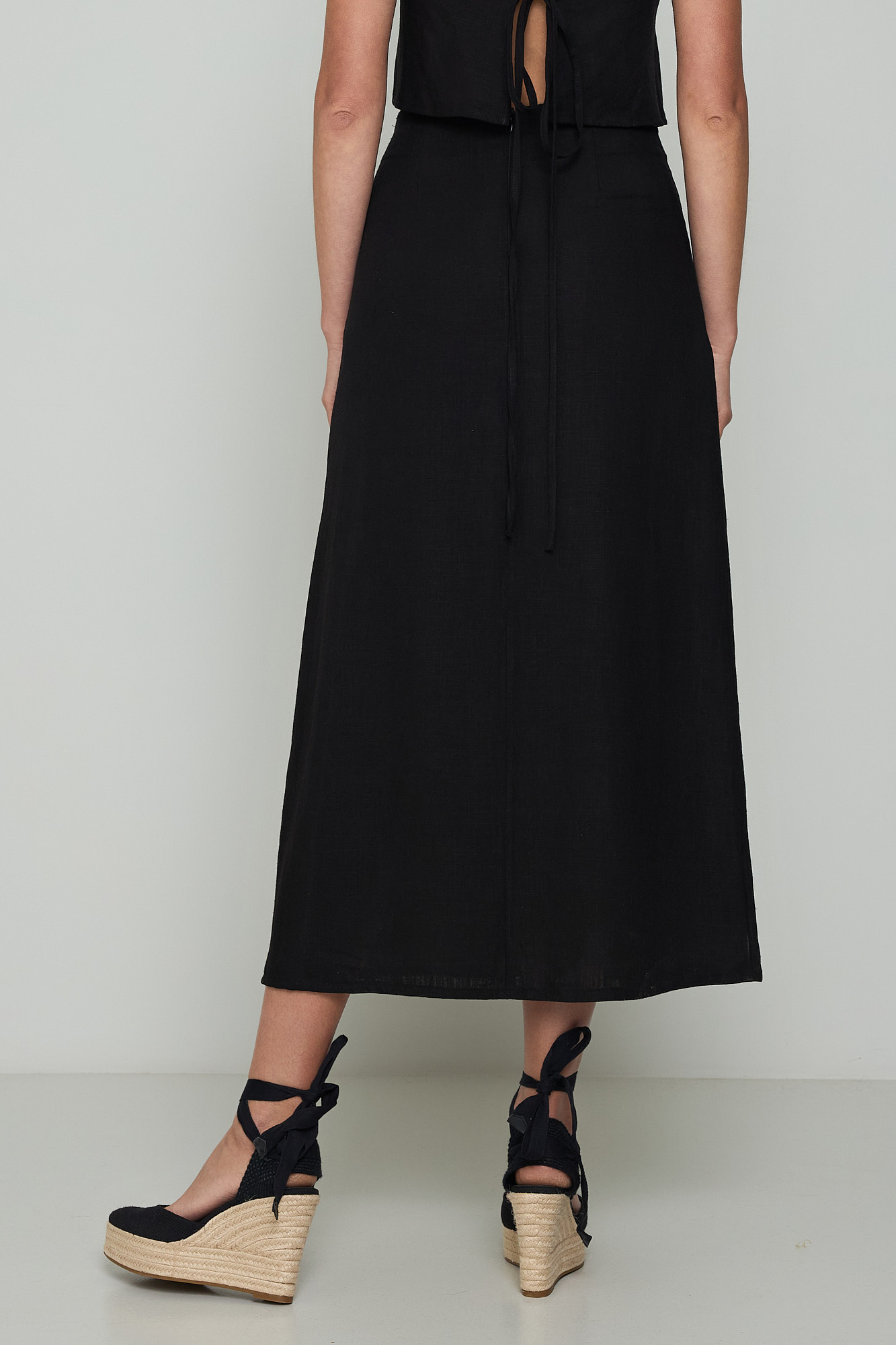 Picture of Linen maxi skirt