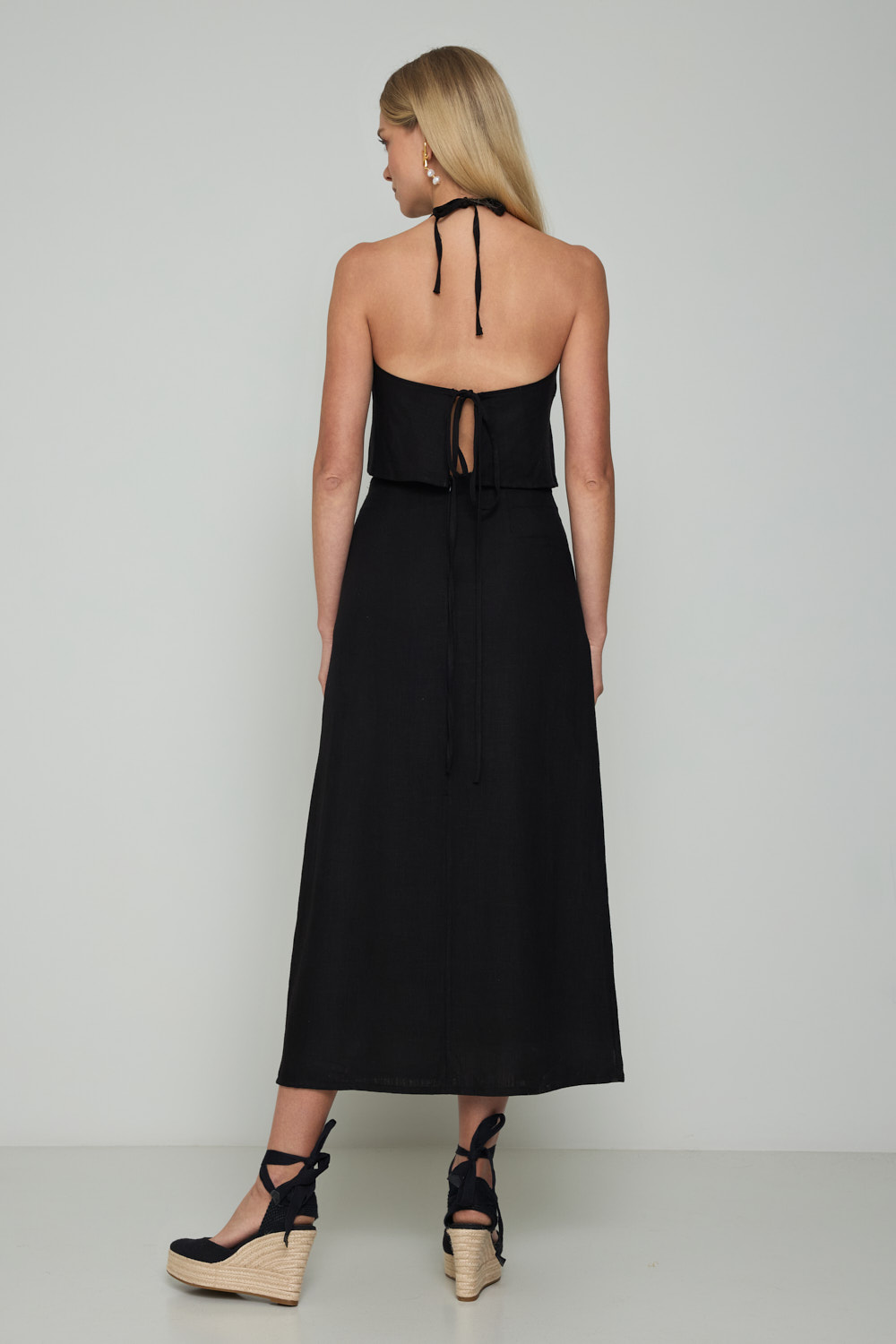 Picture of Linen maxi skirt