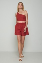 Picture of Linen shorts with waistband