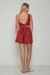 Picture of Linen shorts with waistband
