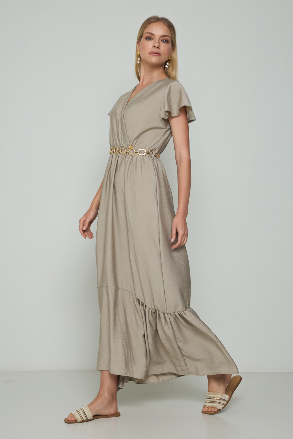 Picture of Wrap maxi dress