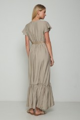 Picture of Wrap maxi dress