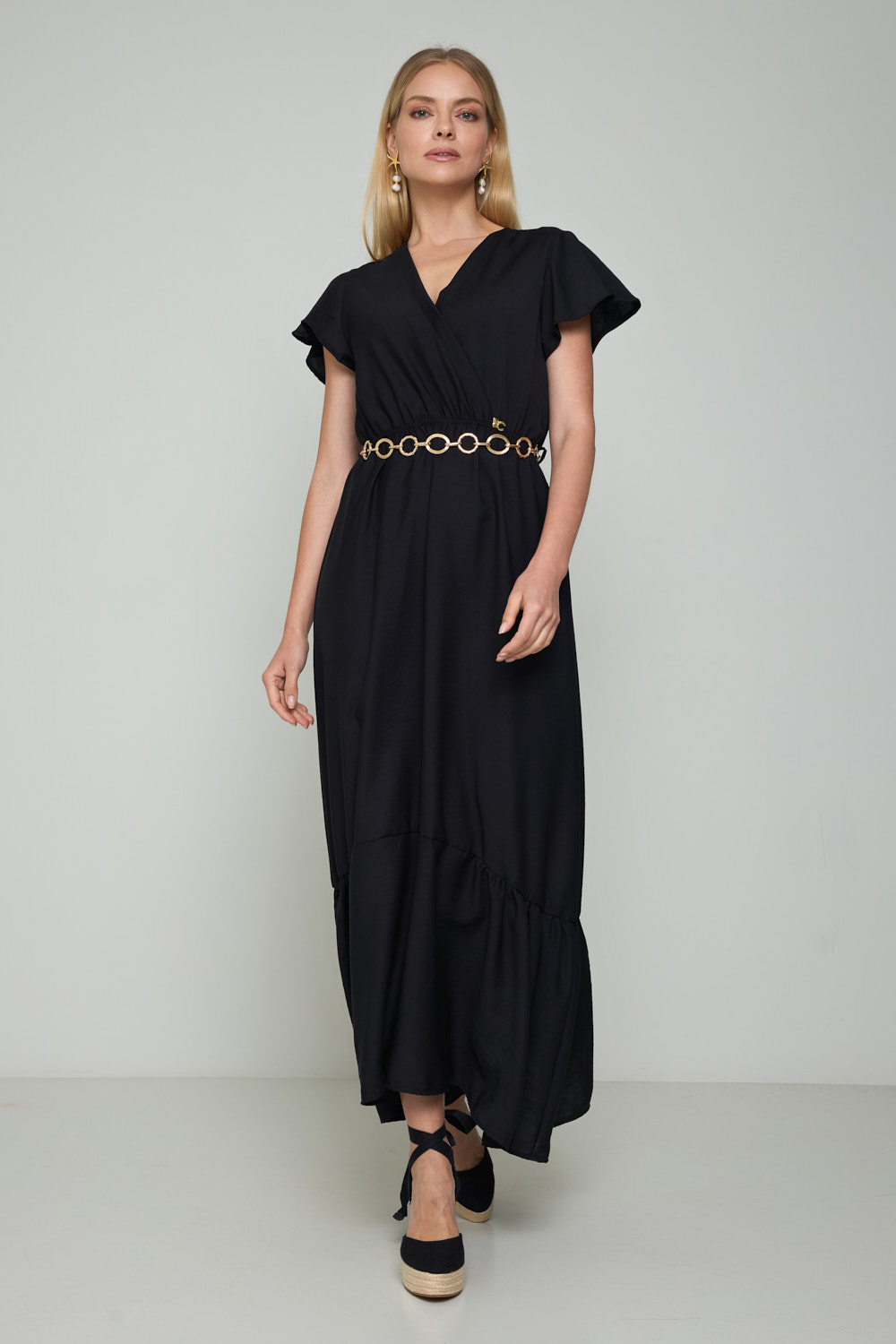 Picture of Wrap maxi dress