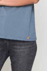 Picture of Cotton t-shirt with lapels