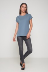 Picture of Cotton t-shirt with lapels