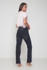 Εικόνα της Τζιν ψηλόμεσο straight fit