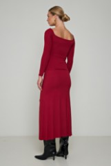 Picture of One shoulder bamboo blouse
