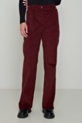 Picture of High-waist velvet pants