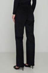 Picture of High-waist velvet pants