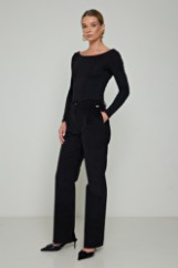 Picture of High-waist velvet pants