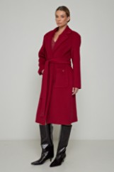 Εικόνα της Παλτό oversized με ζώνη