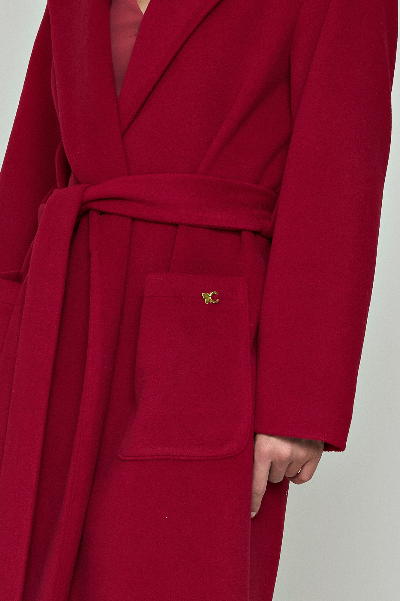 Εικόνα της Παλτό oversized με ζώνη