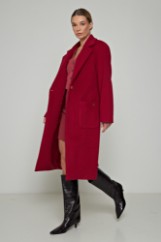Εικόνα της Παλτό oversized με ζώνη