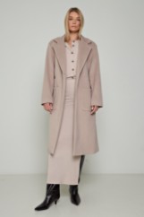 Εικόνα της Παλτό oversized με ζώνη