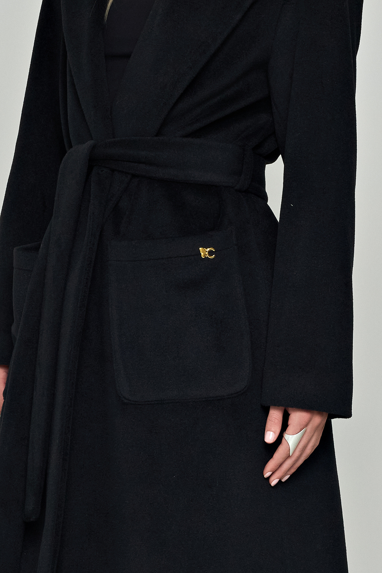 Εικόνα της Παλτό oversized με ζώνη