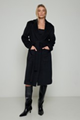 Εικόνα της Παλτό oversized με ζώνη