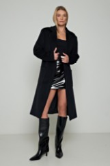 Εικόνα της Παλτό oversized με ζώνη