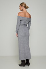Εικόνα της Φόρεμα πλεκτό Off-Shoulder