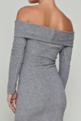 Εικόνα της Φόρεμα πλεκτό Off-Shoulder