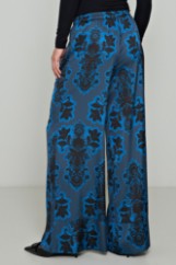 Picture of Wide leg printed trousers