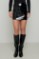 Picture of Croco leatherette mini skirt