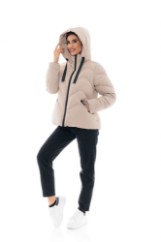 Picture of S' Women's short jacket with detachable hood