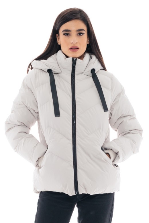Picture of S' Women's short jacket with detachable hood