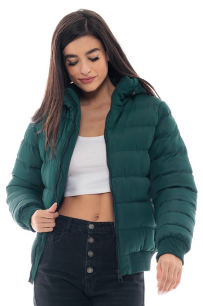 Picture of S' Women's short jacket with built-in hood