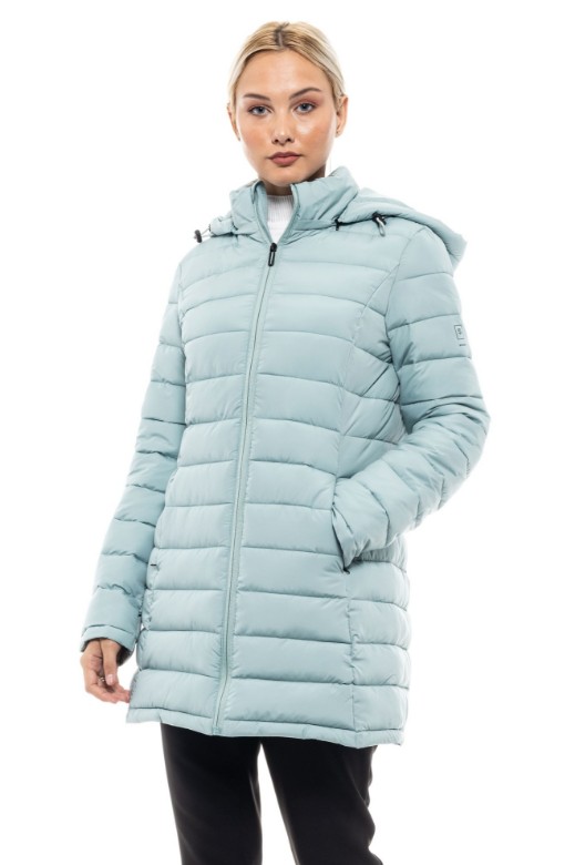 Picture of S' Women's long jacket with built-in hood
