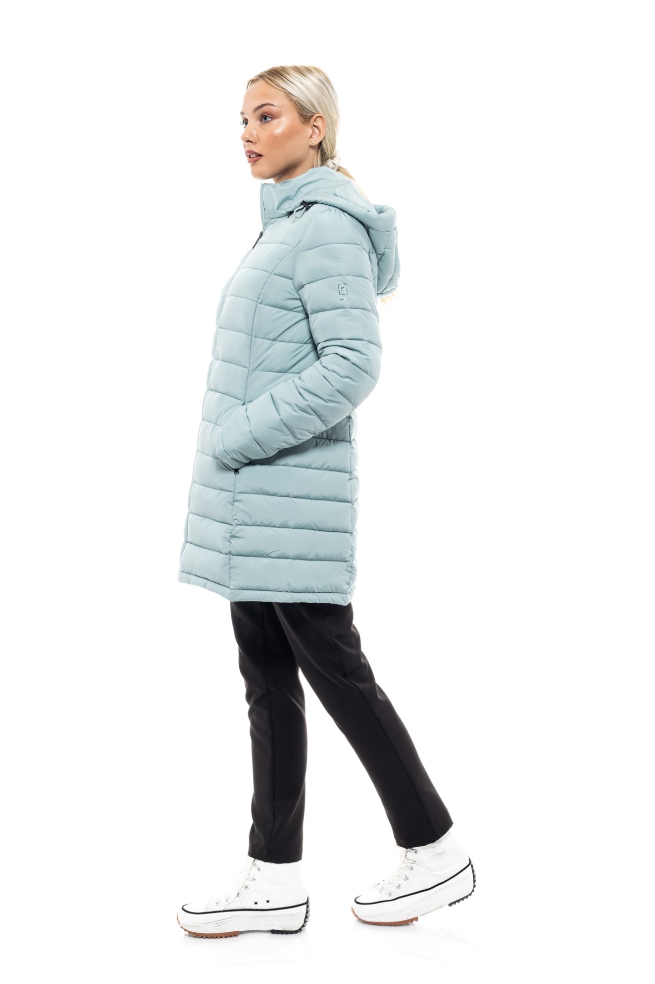 Picture of S' Women's long jacket with built-in hood
