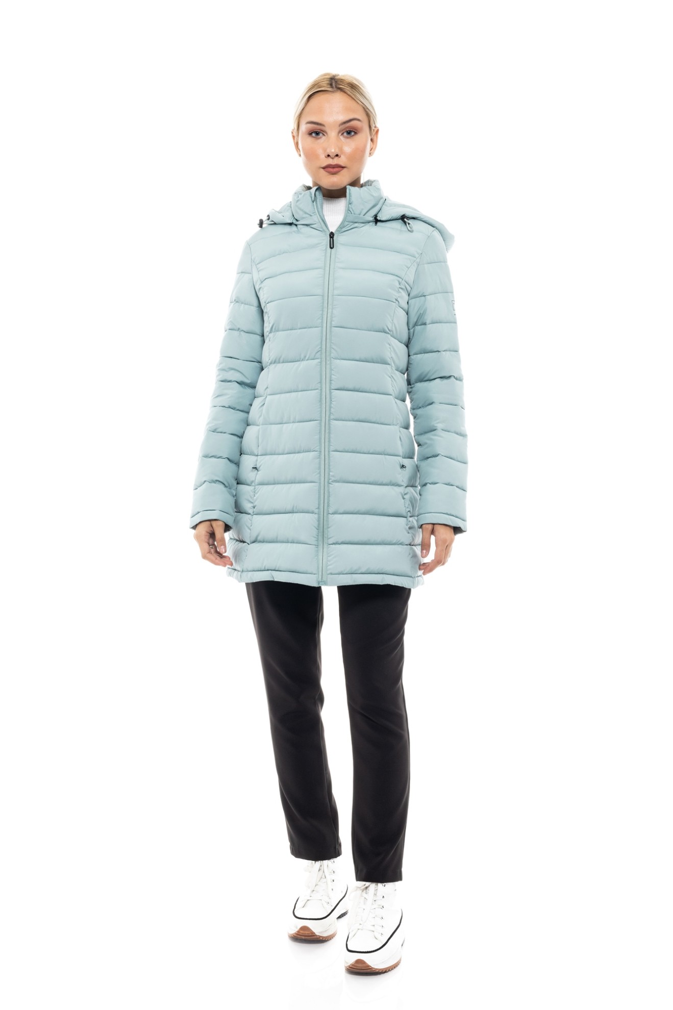 Picture of S' Women's long jacket with built-in hood