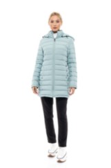 Picture of S' Women's long jacket with built-in hood