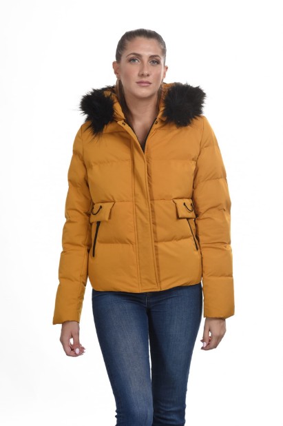 Picture of B' women's short jacket with built-in hood