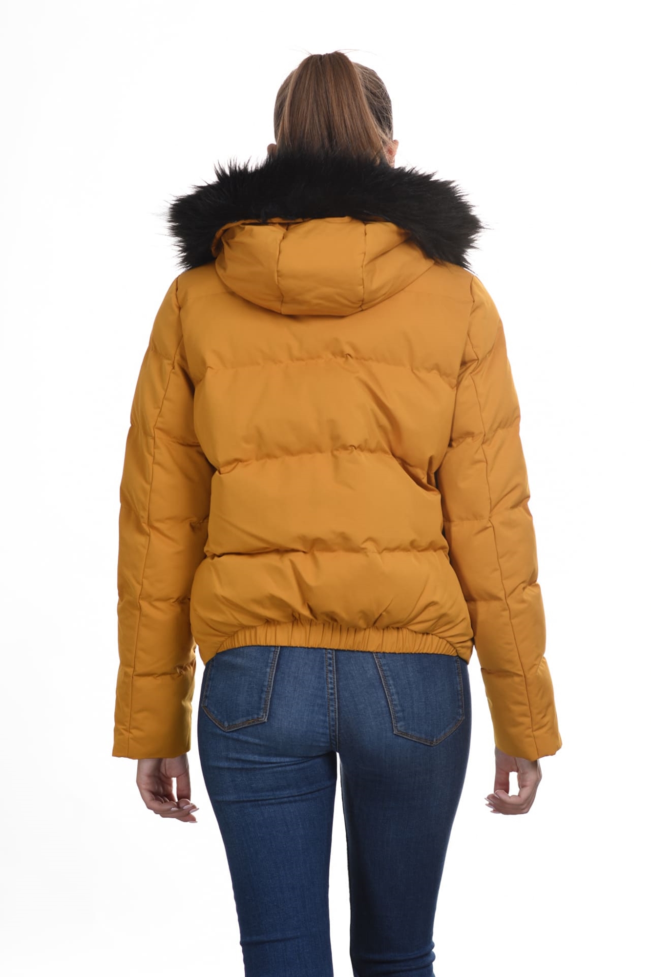 Picture of B' women's short jacket with built-in hood