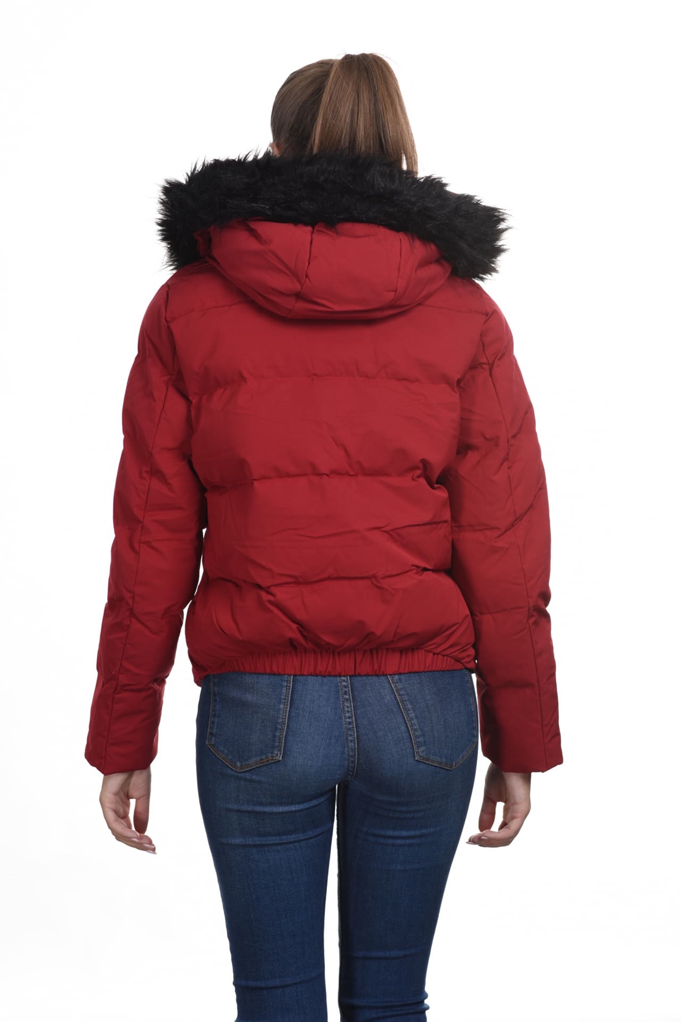 Picture of B' women's short jacket with built-in hood