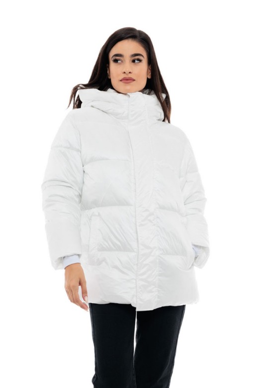 Picture of B Women's demi jacket with built-in hood