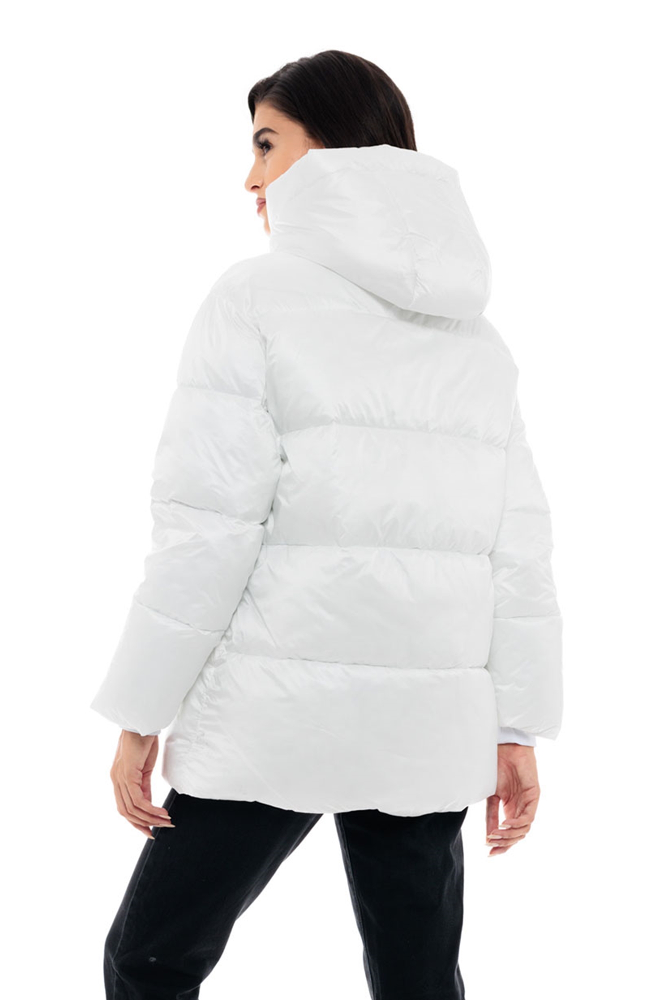 Picture of B Women's demi jacket with built-in hood