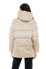 Picture of Quilted Puffer Jacket with Hood