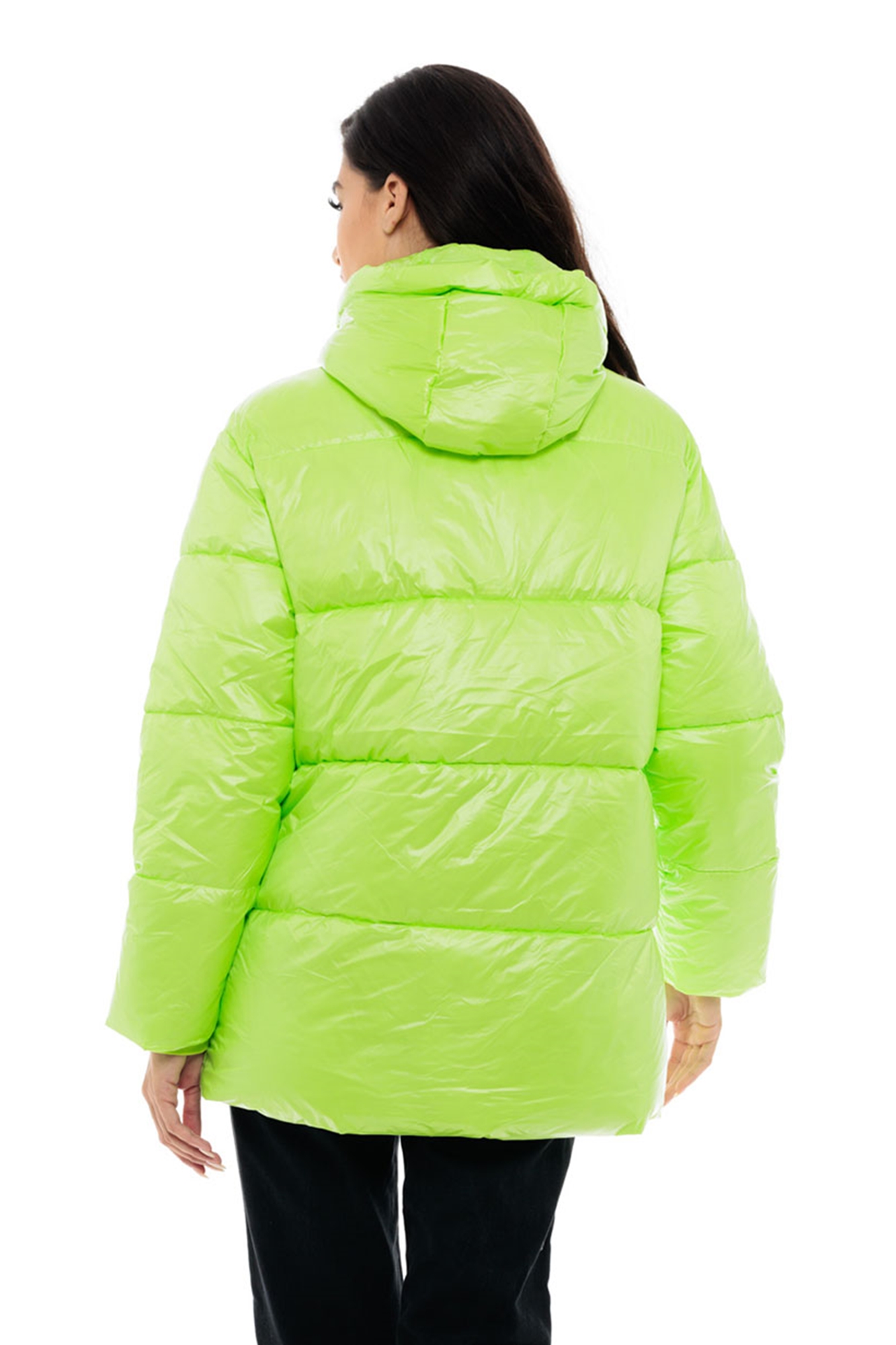 Picture of Quilted Puffer Jacket with Hood