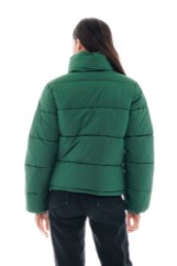 Picture of Short Quilted Puffer Jacket with High Collar