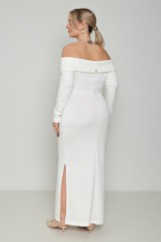 Εικόνα της Φόρεμα πλεκτό Off-Shoulder