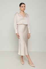 Picture of Midi fabric skirt