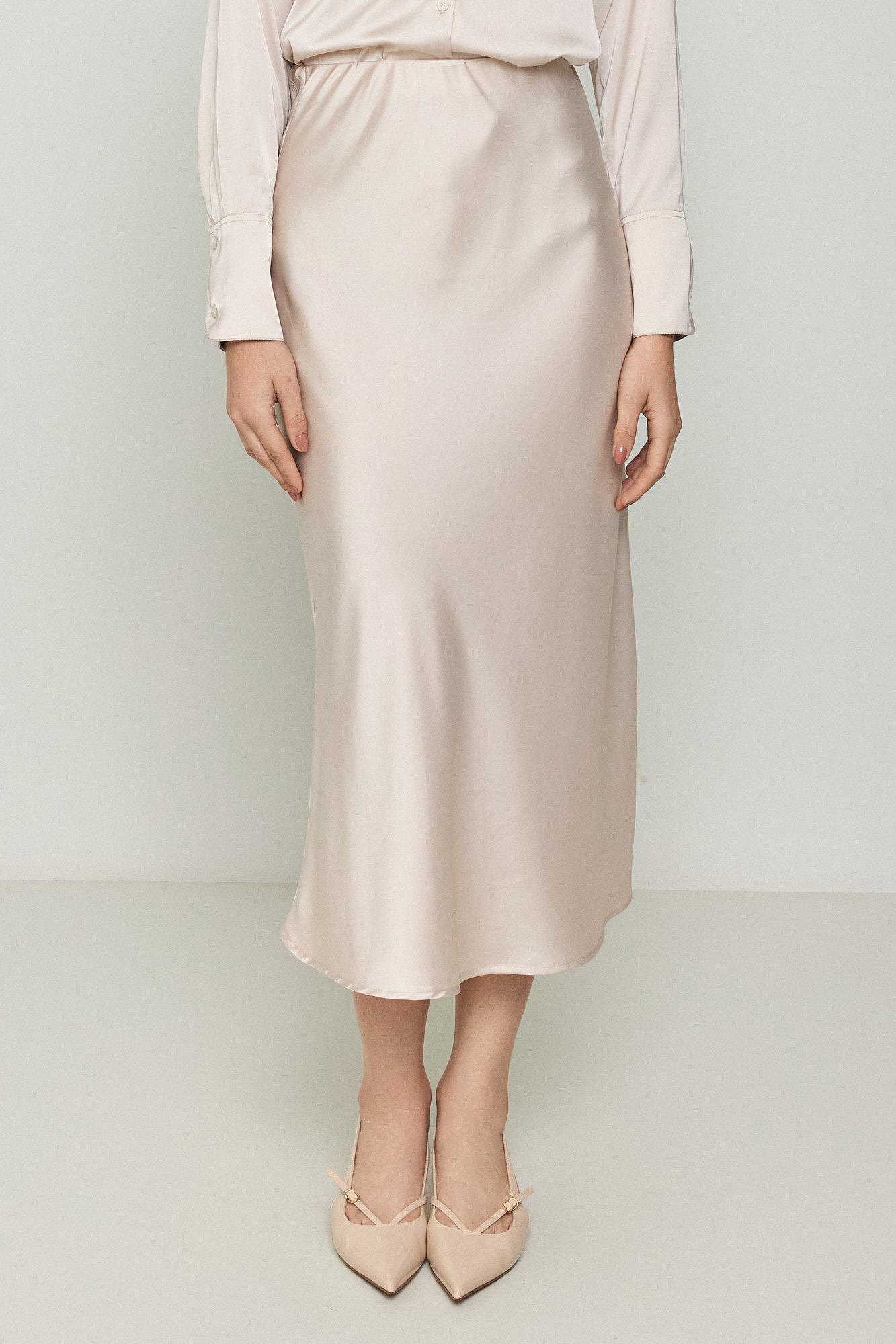 Picture of Midi fabric skirt