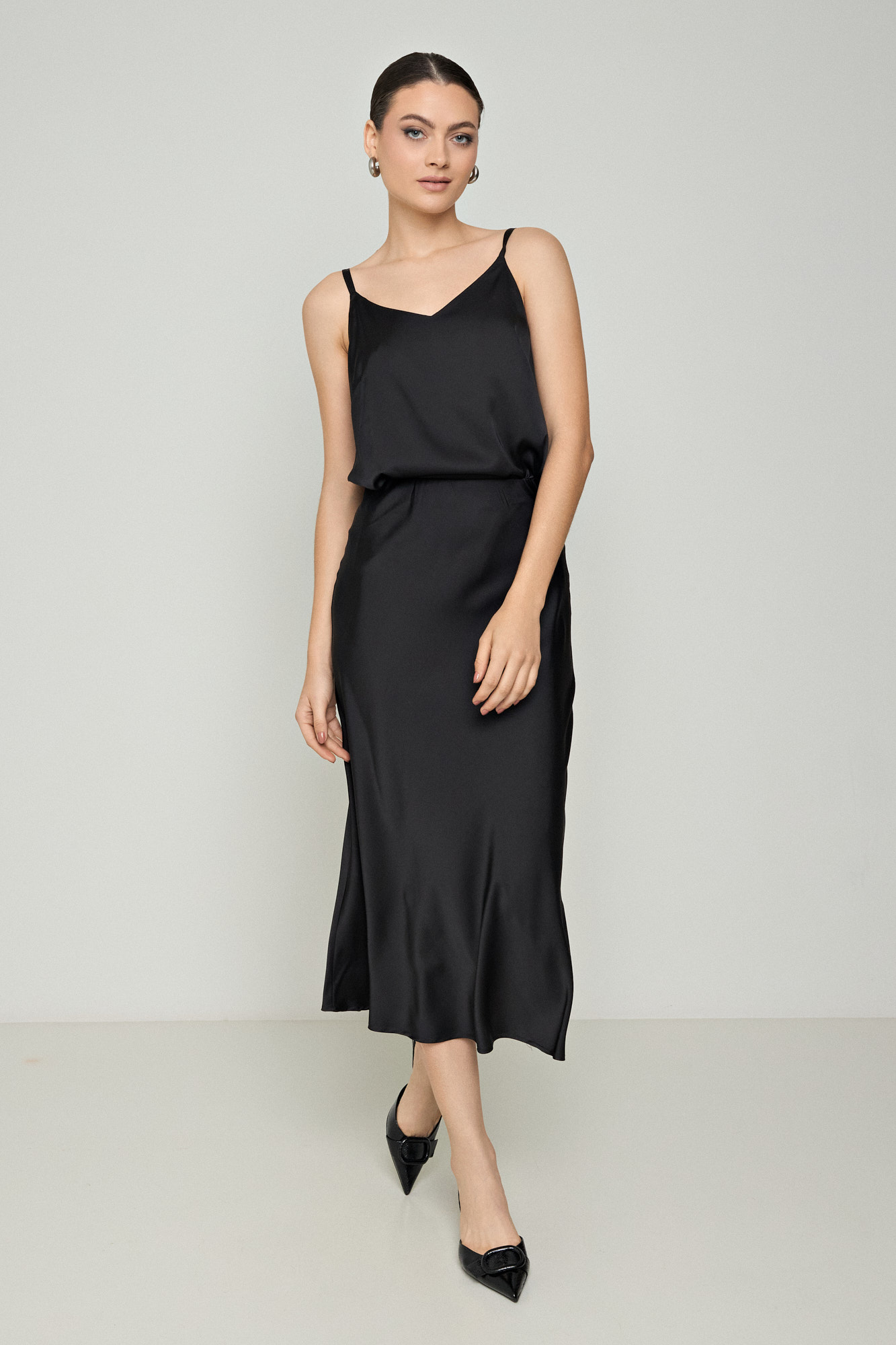 Picture of Midi fabric skirt